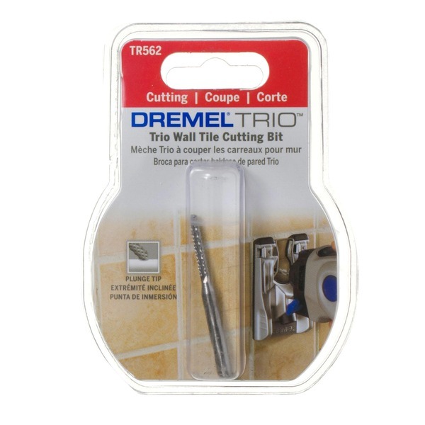 TR562 Broca cortadora de azulejo Para Dremel Trio - Dremel - Imagem 1